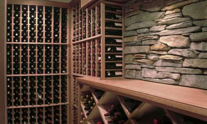 Private wine cellar