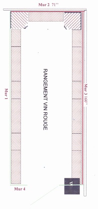 Plan du cellier Soif bar à vin