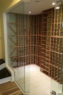 Cave à vin voutée